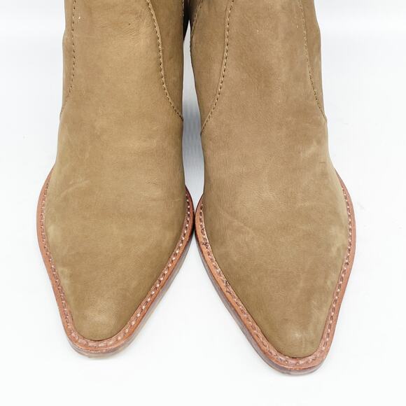 Dolce Vita Women's Volli Pointed-Toe Western Booties Tan Size 6 - Picture 10 of 15